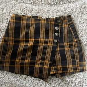Aeropostale Plaid Skort